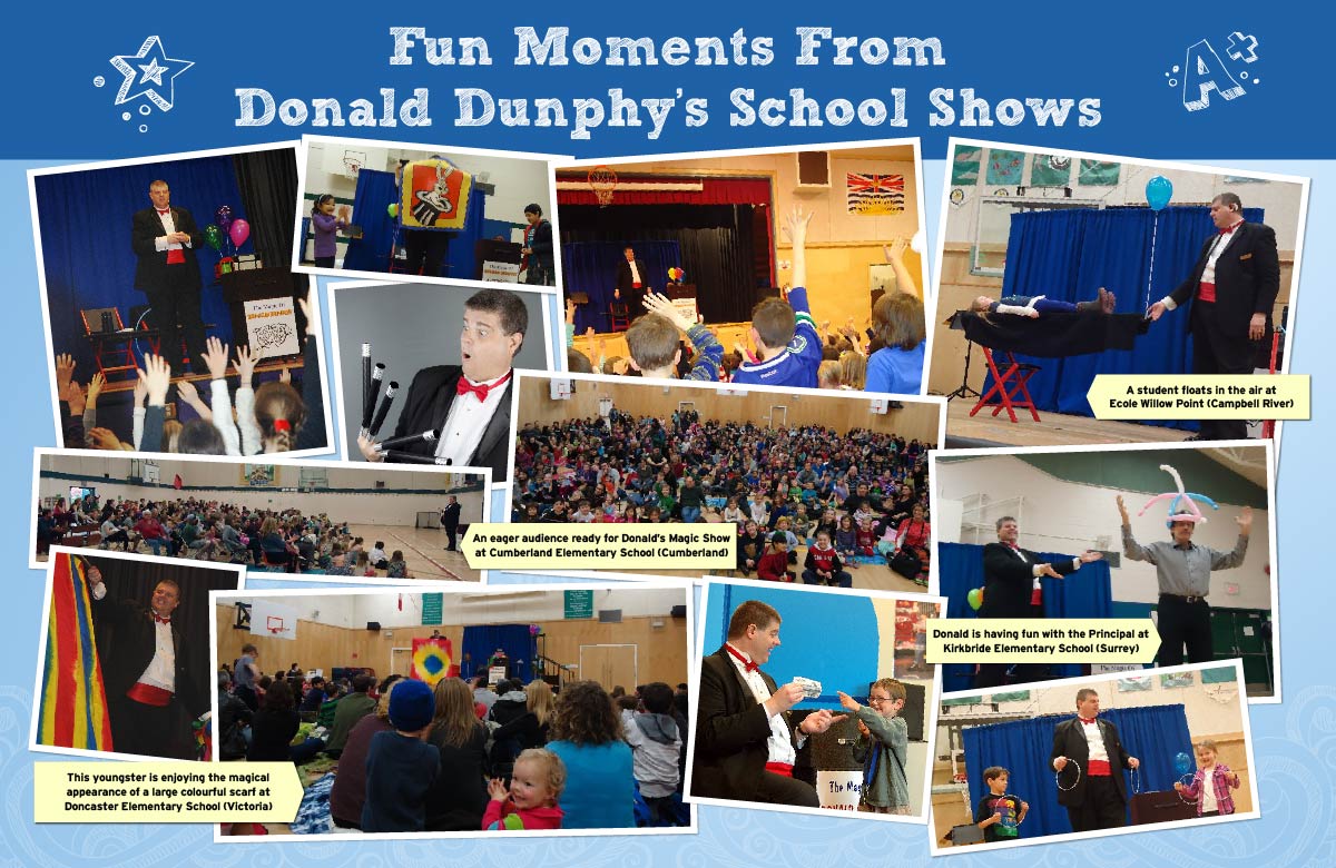 Fun Moments from Donald Dunphy's School Shows